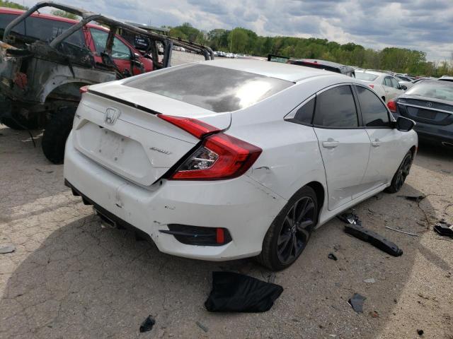 2HGFC2F86MH549022 - 2021 HONDA CIVIC SPORT 白色 照片 3