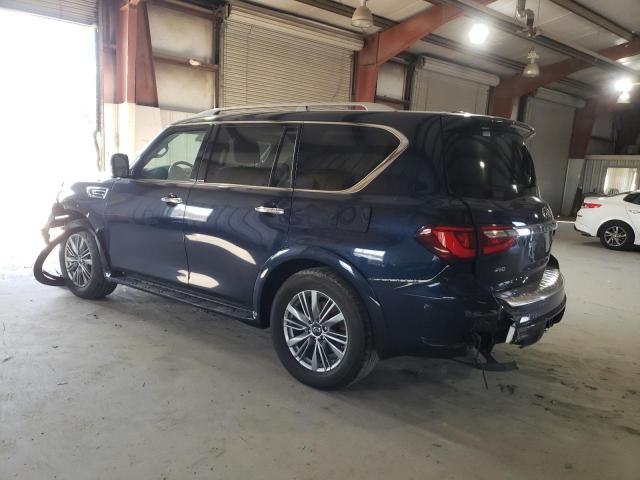 JN8AZ2AE9M9270267 - 2021 INFINITI QX80 LUXE BLUE photo 2