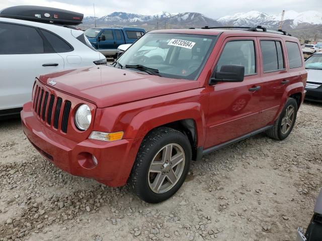 1J8FF48W77D318704 - 2007 JEEP PATRIOT LIMITED RED photo 1