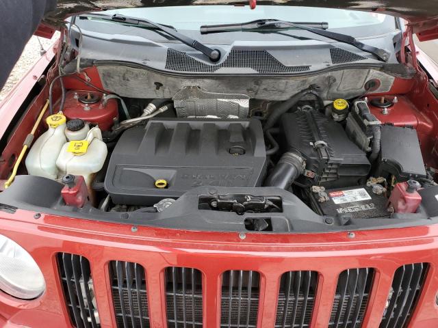 1J8FF48W77D318704 - 2007 JEEP PATRIOT LIMITED RED photo 11