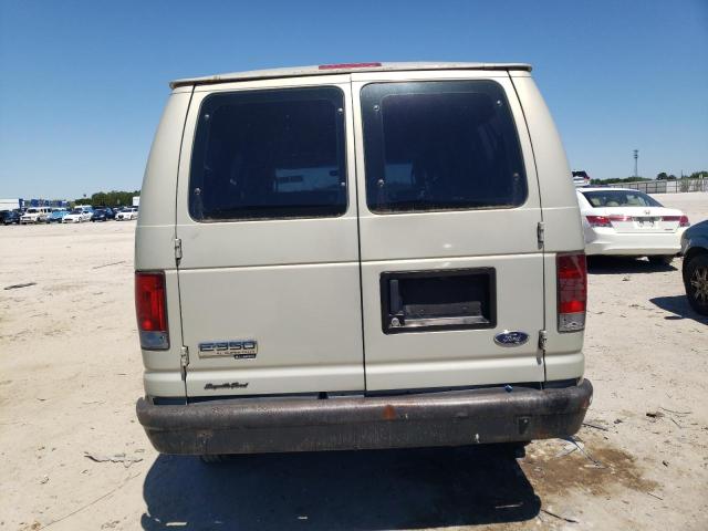 1FBNE31L76DB30509 - 2006 FORD ECONOLINE E350 SUPER DUTY WAGON BEIGE photo 6