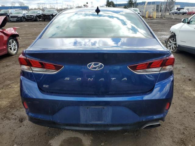 5NPE24AF2KH783838 - 2019 HYUNDAI SONATA SE BLUE photo 6