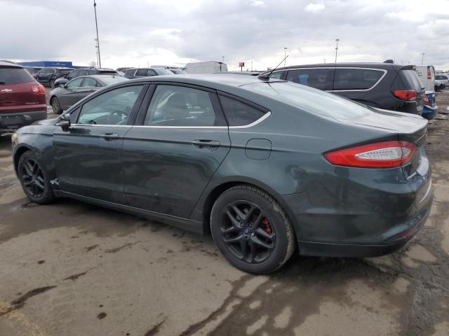 3FA6P0H70GR209990 - 2016 FORD FUSION SE GRAY photo 2