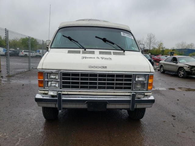 2B7HB23T6FK259078 - 1985 DODGE RAM VAN B250 WHITE photo 5