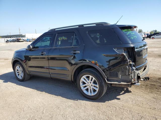 1FM5K8B84FGC55814 - 2015 FORD EXPLORER BLACK photo 2