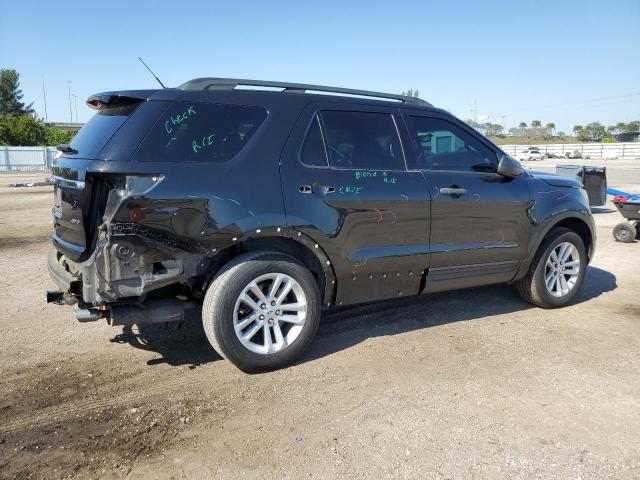 1FM5K8B84FGC55814 - 2015 FORD EXPLORER BLACK photo 3