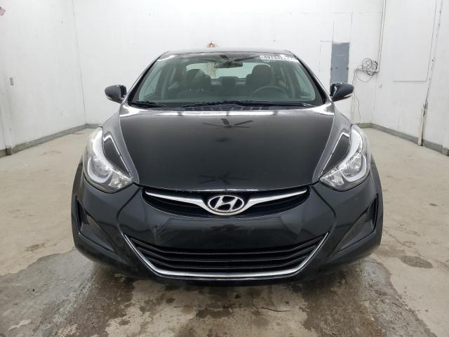 5NPDH4AE4EH545429 - 2014 HYUNDAI ELANTRA SE BLACK photo 5