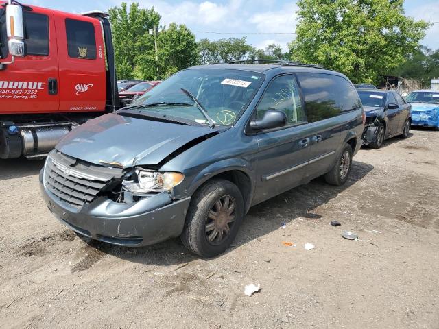 2C8GP54L05R602338 - 2005 CHRYSLER TOWN & COU TOURING 蓝色 照片 1