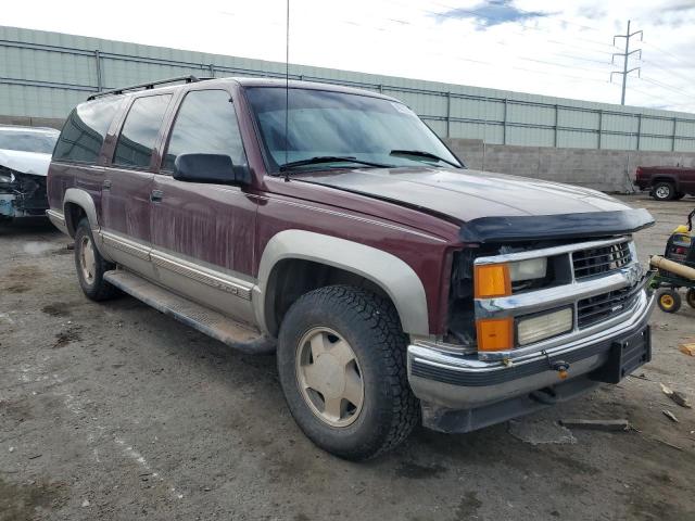 1GNFK16R2WJ354161 - 1998 CHEVROLET SUBURBAN K1500 BURGUNDY photo 4