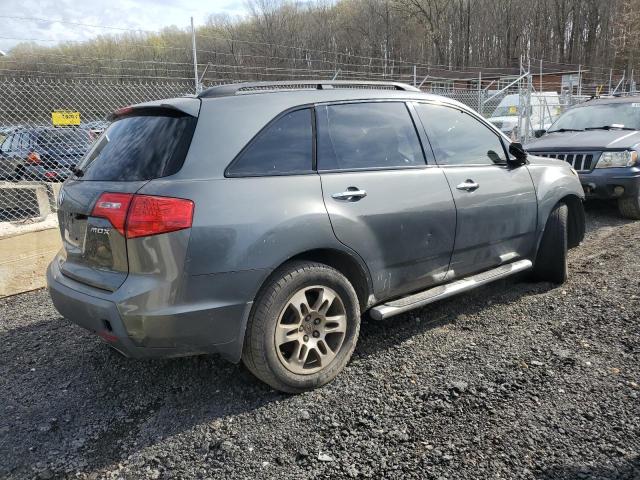 2HNYD28498H509905 - 2008 ACURA MDX TECHNOLOGY GRAY photo 3