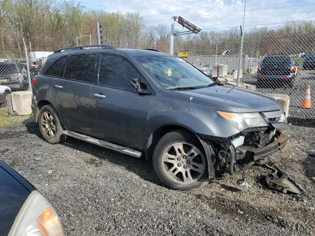 2HNYD28498H509905 - 2008 ACURA MDX TECHNOLOGY GRAY photo 4