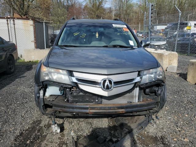 2HNYD28498H509905 - 2008 ACURA MDX TECHNOLOGY GRAY photo 5