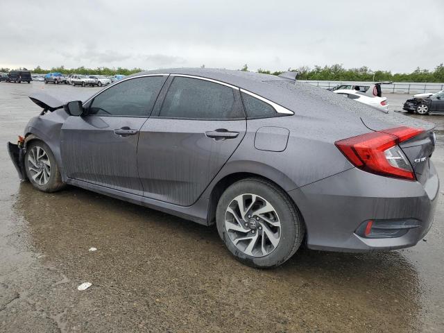 2HGFC2F71HH543013 - 2017 HONDA CIVIC EX GRAY photo 2