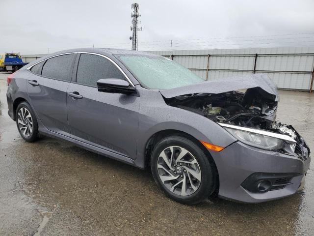 2HGFC2F71HH543013 - 2017 HONDA CIVIC EX GRAY photo 4