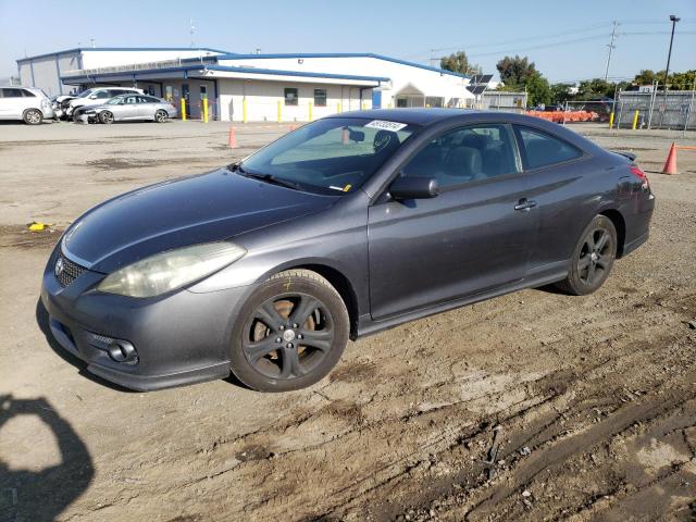 4T1CE30P78U764716 - 2008 TOYOTA CAMRY SOLA SE GRAY photo 1