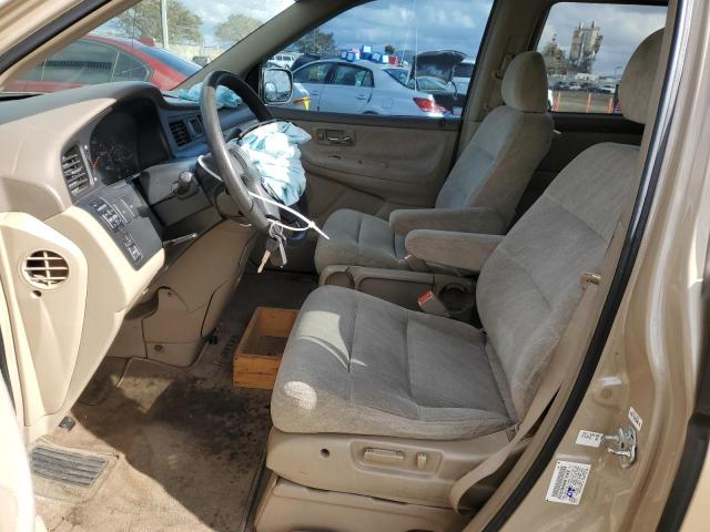 2HKRL18661H608056 - 2001 HONDA ODYSSEY EX TAN photo 7