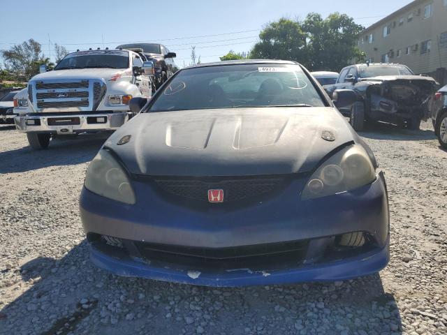 JH4DC54896S014013 - 2006 ACURA RSX BLUE photo 5