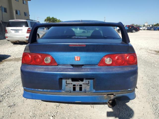 JH4DC54896S014013 - 2006 ACURA RSX BLUE photo 6