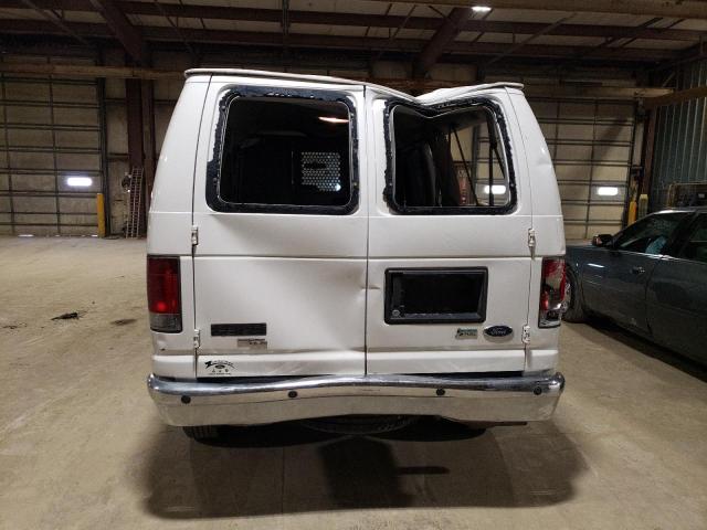 1FBNE3BL5ADA68017 - 2010 FORD ECONOLINE E350 SUPER DUTY WAGON WHITE photo 6