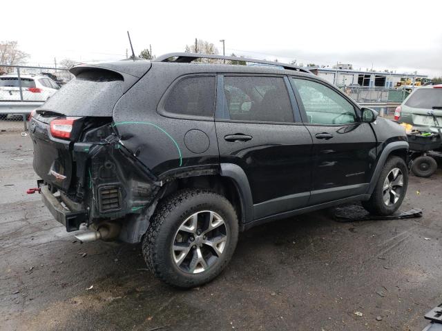 1C4PJMBS2GW241552 - 2016 JEEP CHEROKEE TRAILHAWK BLACK photo 3