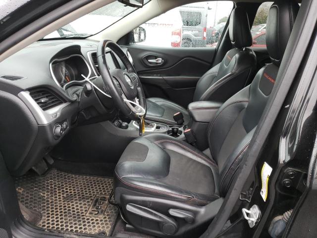 1C4PJMBS2GW241552 - 2016 JEEP CHEROKEE TRAILHAWK BLACK photo 7