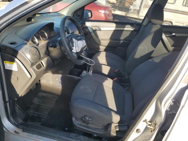 KL1TD56697B049682 - 2007 CHEVROLET AVEO BASE Gümüş foto 7