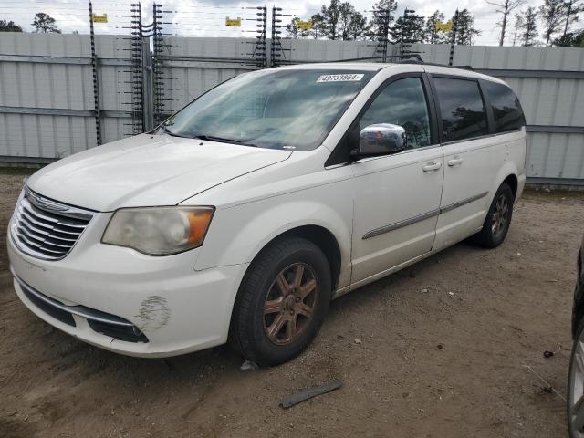 2C4RC1CG5CR124515 - 2012 CHRYSLER TOWN & COU TOURING L WHITE photo 1