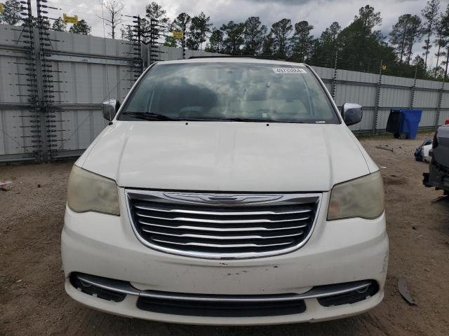 2C4RC1CG5CR124515 - 2012 CHRYSLER TOWN & COU TOURING L WHITE photo 5