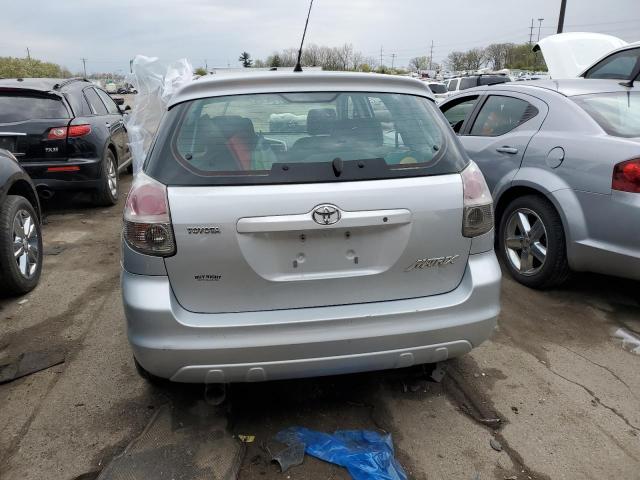 2T1KR32E56C605235 - 2006 TOYOTA COROLLA MA XR SILVER photo 6