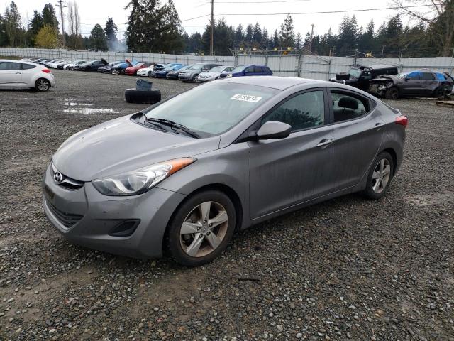 5NPDH4AE1DH342853 - 2013 HYUNDAI ELANTRA GLS GRAY photo 1