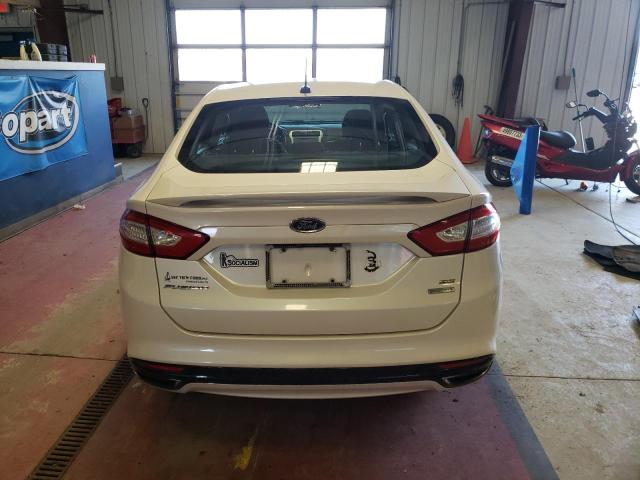 3FA6P0H92FR276638 - 2015 FORD FUSION SE WHITE photo 6