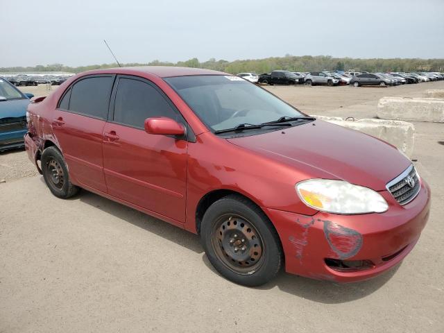 1NXBR32E08Z046548 - 2008 TOYOTA COROLLA CE RED photo 4