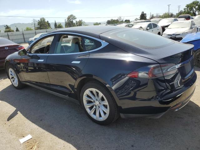 5YJSA1CN8DFP17627 - 2013 TESLA MODEL S Կապույտ լուսանկար 2