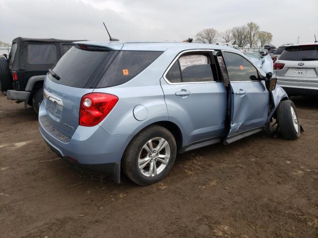 2GNFLEEK4E6256673 - 2014 CHEVROLET EQUINOX LS BLUE photo 3