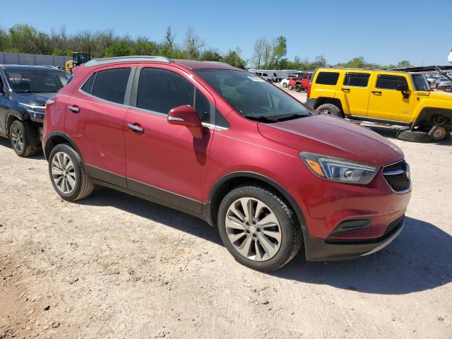 KL4CJASB6HB042312 - 2017 BUICK ENCORE PREFERRED RED photo 4