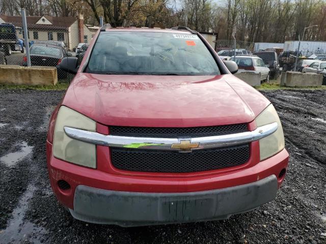 2CNDL23F666198583 - 2006 CHEVROLET EQUINOX LS RED photo 5