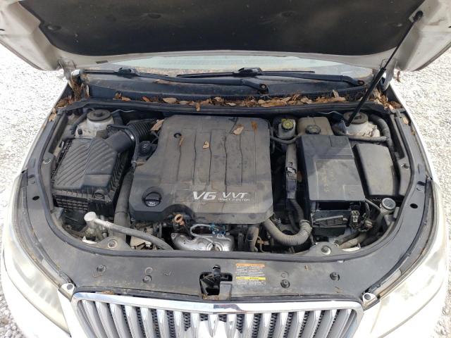 1G4GE5EDXBF246395 - 2011 BUICK LACROSSE CXS 白色 照片 11