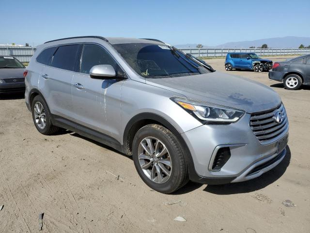 KM8SM4HF3HU190647 - 2017 HYUNDAI SANTA FE SE SILVER photo 4