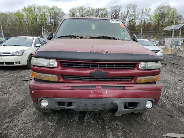 1GNEK13Z84R131024 - 2004 CHEVROLET TAHOE K1500 RED photo 5