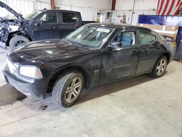 2B3LK53T39H551995 - 2009 DODGE CHARGER R/T BLACK photo 1