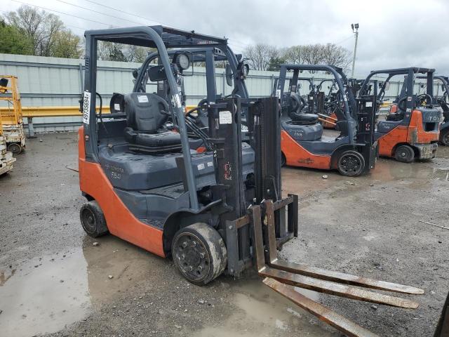 52631 - 2014 TOYOTA FORKLIFT برتقالي صورة 1