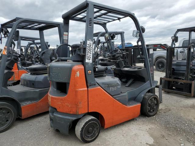 52631 - 2014 TOYOTA FORKLIFT برتقالي صورة 4