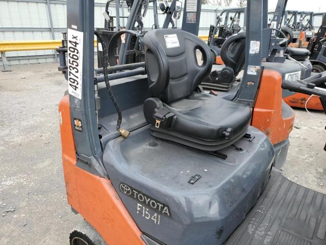 52631 - 2014 TOYOTA FORKLIFT برتقالي صورة 6