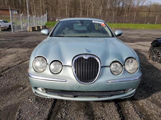 SAJEA01T63FM74954 - 2003 JAGUAR S-TYPE GREEN photo 5