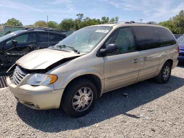 2C8GP64L85R562807 - 2005 CHRYSLER TOWN & COU LIMITED GOLD photo 1