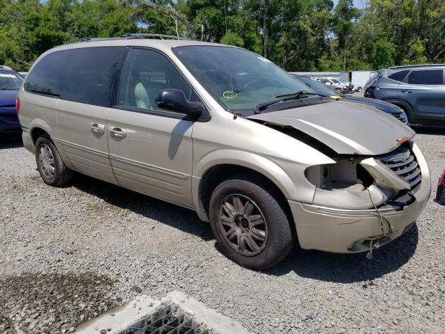 2C8GP64L85R562807 - 2005 CHRYSLER TOWN & COU LIMITED GOLD photo 4