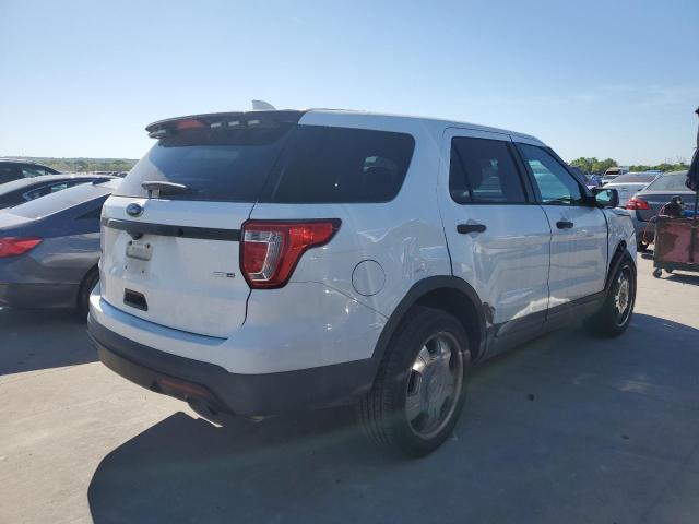 1FM5K8AR0GGB97017 - 2016 FORD EXPLORER POLICE INTERCEPTOR WHITE photo 3