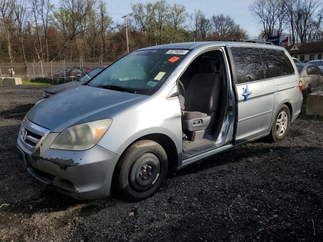 5FNRL38475B135220 - 2005 HONDA ODYSSEY EX GRAY photo 1