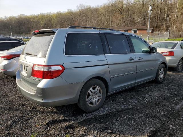 5FNRL38475B135220 - 2005 HONDA ODYSSEY EX GRAY photo 3