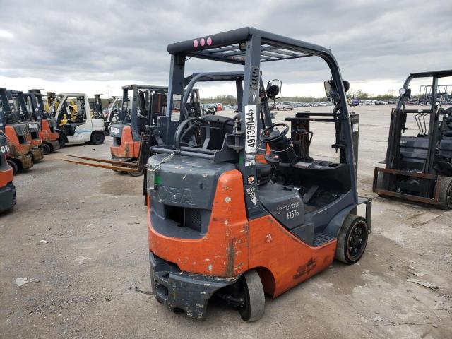 62455 - 2014 TOYOTA FORKLIFT ORANGE photo 4